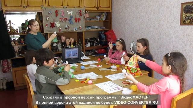 Неупокоева Елена Николаевна  Народная кукла Веснянка  2 класс  Программа ДПИ Лепка
