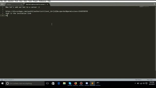 How to make a discord bot | Python - Setup #1 | Fierluci смотреть онлайн