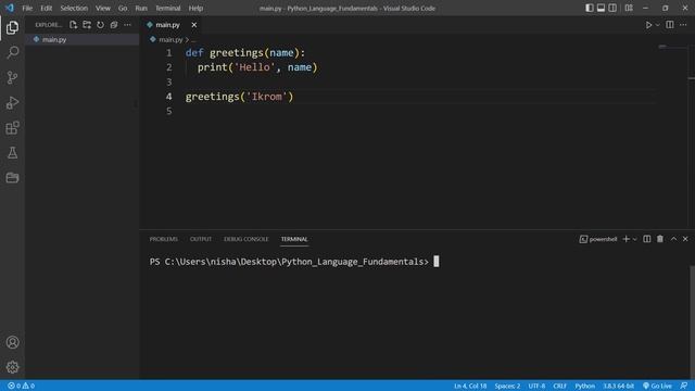 Python Tutorial for Beginners #27 - Python functions introduction смотреть онлайн