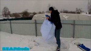 Обзор. Палатка для зимней рыбалки. Палатка Зонт