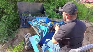 Мини погрузчик МиниП 2-20 Ковш Челюстной