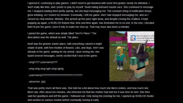 4nn1 - A Roblox Creepypasta смотреть онлайн