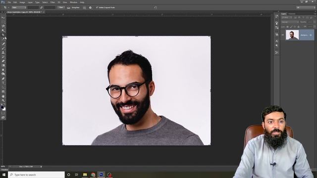 Adobe Photoshop Tutorial in Urdu | How to Use Crop Tool in Adobe Photoshop смотреть онлайн
