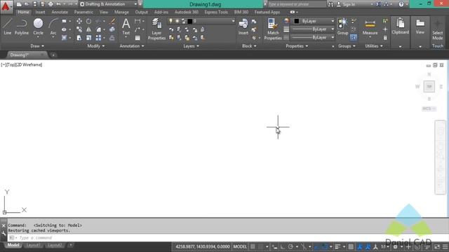 #01 Helpdesk | AutoCAD 2015 | Linha Comando e Menu Ribbon смотреть онлайн