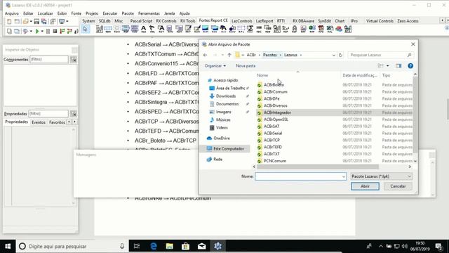 Instalando ACBr no LAZARUS 2.0.2 смотреть онлайн