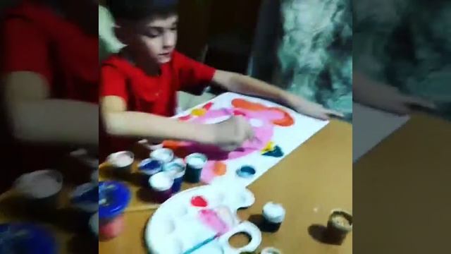 Рисуем клоуна красками смотреть онлайн