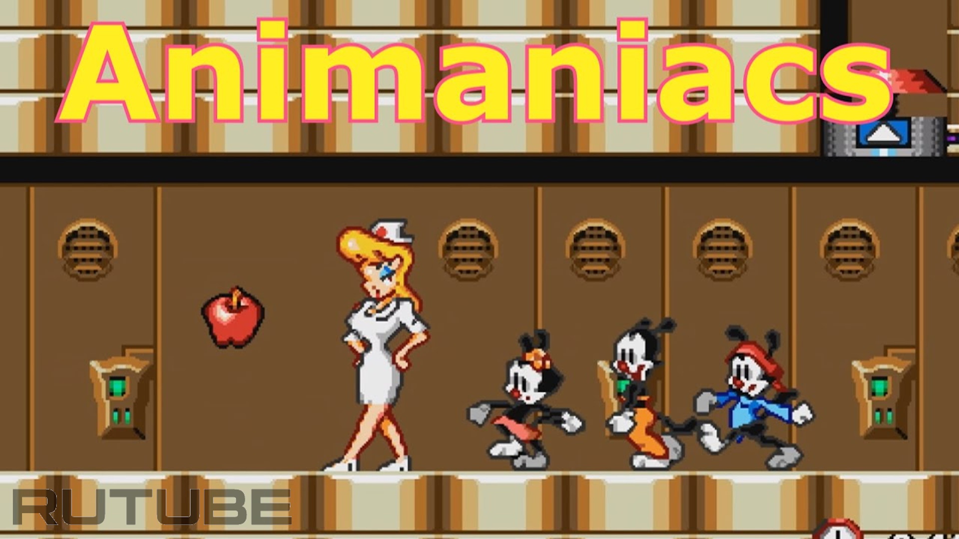 Animaniacs - Аниманьяки (Hard Difficulty) - (16 Bit Sega Genesis) - Walkthrough 1080 No Commentary