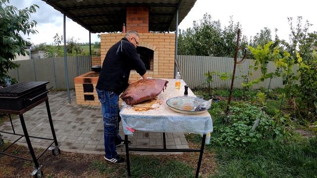 ШАШЛЫК ИЗ ГОВЯДИНЫ 22 КГ ОДНИМ КУСКОМ В ВИННОМ МАРИНАДЕ смотреть онлайн