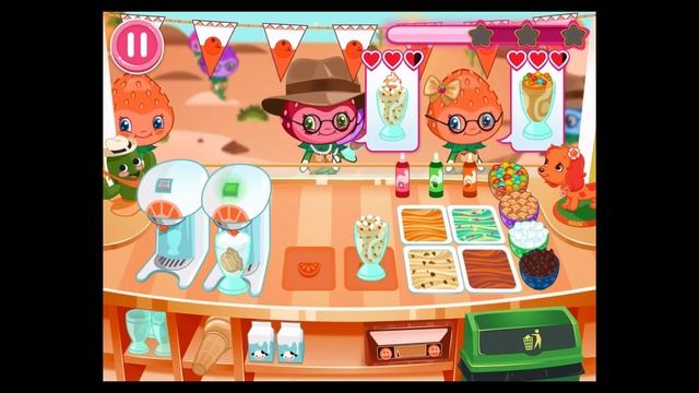 Strawberry Shortcake Ice Cream - Complete All Stage And Collect All Stars