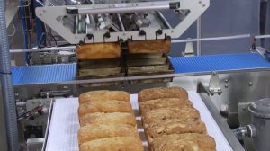 Роботизированный укладчик — укладка хлеба