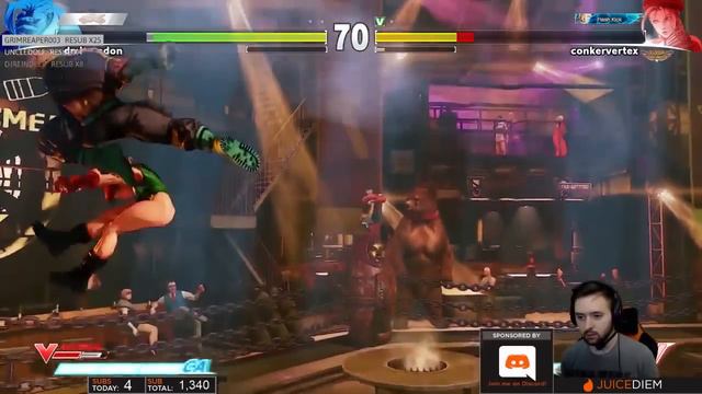 Street Fighter V: Nash vs Cammy смотреть онлайн