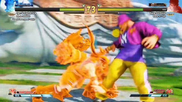 Knighdrick(R.Mika) vs Sparks9091(Ryu) смотреть онлайн