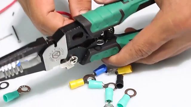 Плоскогубцы LAOA 9 в 1 для зачистки проводов, смотреть онлайн