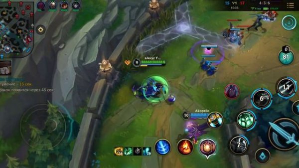 ТРЕШ В НОВОМ ОБНОВЛЕНИИ ИМБА САППОРТ ВАЙЛД РИФТ. Tresh best support wild rift, damage double-kill