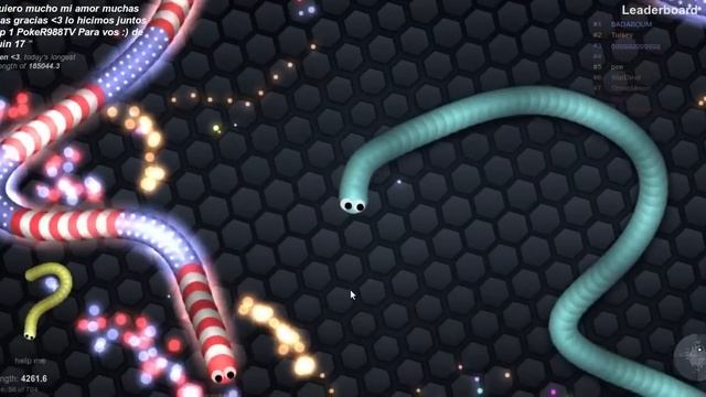 Симулятор змеи онлайн slither.io играет Aleshajedi смотреть онлайн