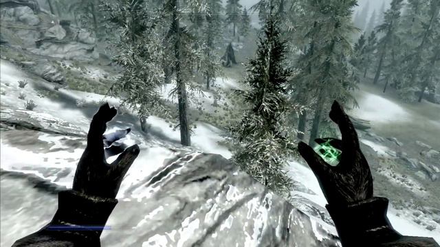 Skyrim Legendary Edition (360) 723 Mining Malachite Ore Near Kynesgrove | Component Video смотреть онлайн