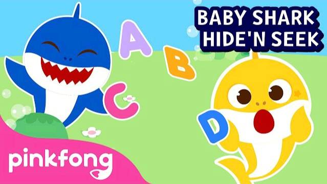 Hide and seek Alphabet with the Shark Family | Baby Shark Story | Pinkfong Cartoon смотреть онлайн