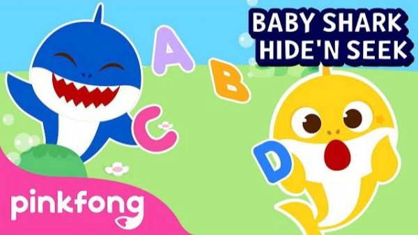 Hide and seek Alphabet with the Shark Family | Baby Shark Story | Pinkfong Cartoon