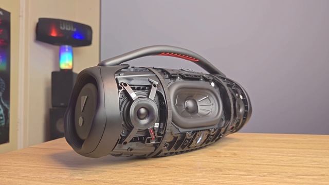 JBL BOOMBOX 3 - AC POWER 100%!!! "Fabric Cover Removed" смотреть онлайн