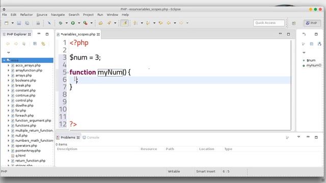 87 PHP scripting language Variable scope смотреть онлайн
