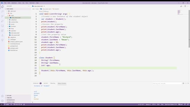 Flutter | Dart | Class Basic смотреть онлайн