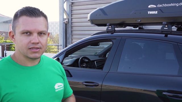 Porsche Macan + Thule Force XT I Dachboxking.de смотреть онлайн