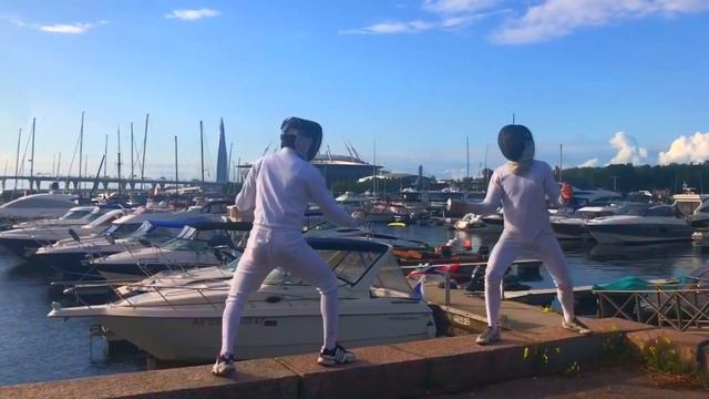 Реклама фехтования Санкт-Петербург fencing смотреть онлайн