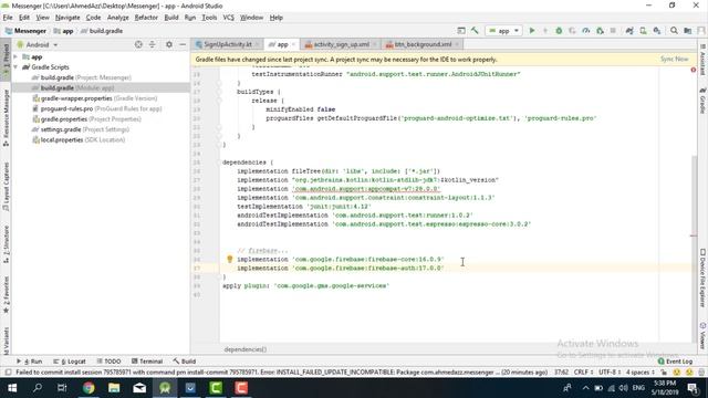Android Messenger App 2019 - Android Firebase Tutorials - Part 5 смотреть онлайн
