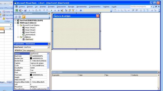 tutorial VBA: Generar un userform ( formulario ) en Ms Excel 2007 смотреть онлайн