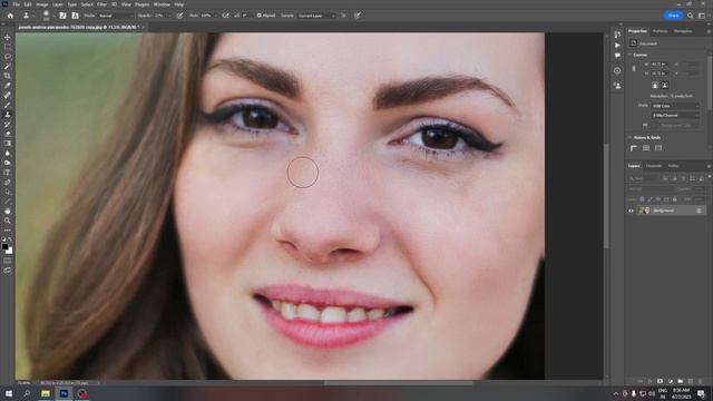 FACE NEAT IN PHOTOSHOP I High End Skin Retouch I Photoshop Tutorial смотреть онлайн