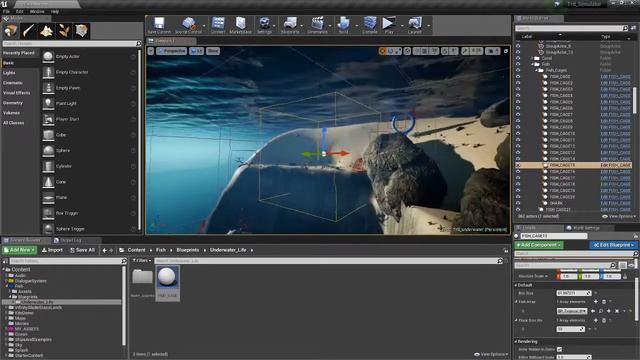 Turtle Simulator - UE4 - Ocean and Fish - Part 2 смотреть онлайн