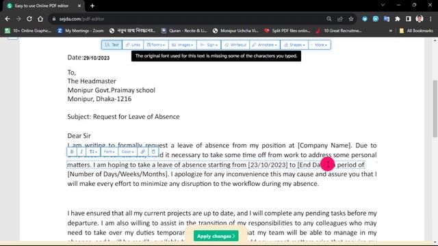 How to edit pdf file online for free । PDF editor online free । পিডিএফ এডিটর। смотреть онлайн