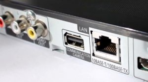 The Panasonic Blu Ray Disc Player DMP-BDT270 with a 4K Ultra HD upscaler, built-in Wi-Fi