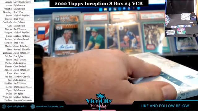 2022 Topps Inception 8 Box VCB #4 смотреть онлайн