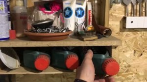 Стенд для инструмента в гараже. Бюджетный вариант. Обзор гаража.