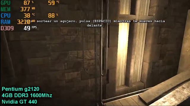 ¿Grabar Gameplays con GT 440? Pruebas de Rendimiento смотреть онлайн