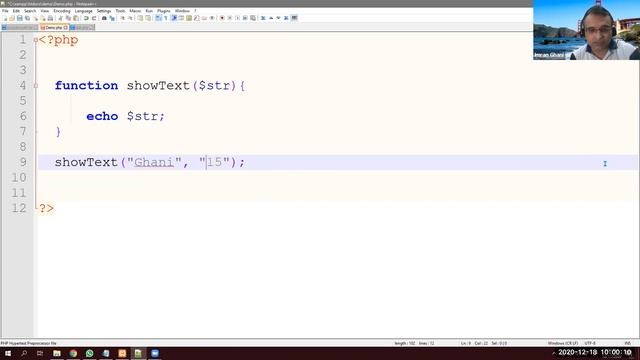 PHP functions for Beginners | Pass and Return Value using XAMPP смотреть онлайн
