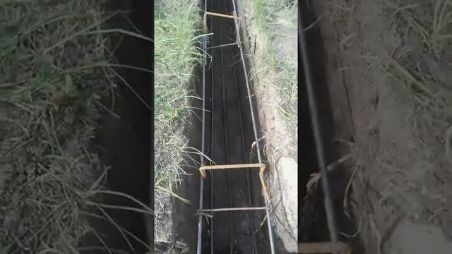 Армирование фундамента по уровню земли смотреть онлайн