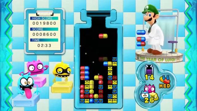 Fun With THIS Nintendo Wii U Puzzle Game! (Dr. Luigi #15) смотреть онлайн