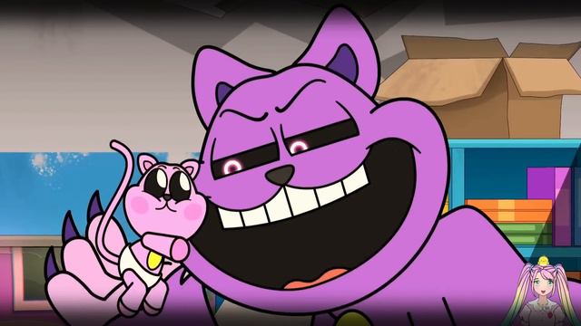 ESTOS SON LOS GATITOS DE CATNAP Y ESTAN EN PELIGRO, INDIGO MAGENTA Y LAVANDA LA HISTORIA (ANIMATION смотреть онлайн
