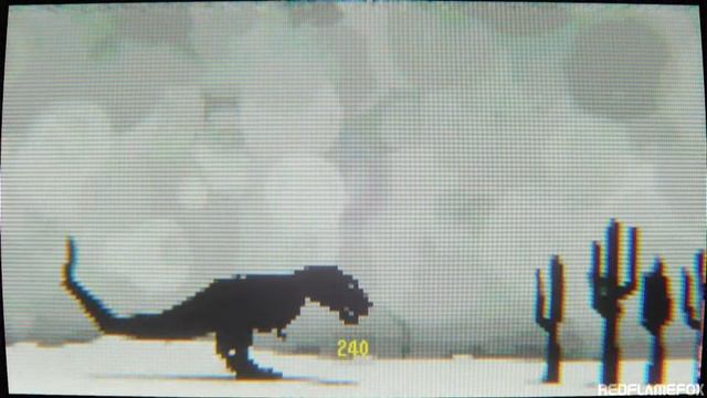 Google Chrome Dinosaur Game - 3D REMAKE смотреть онлайн