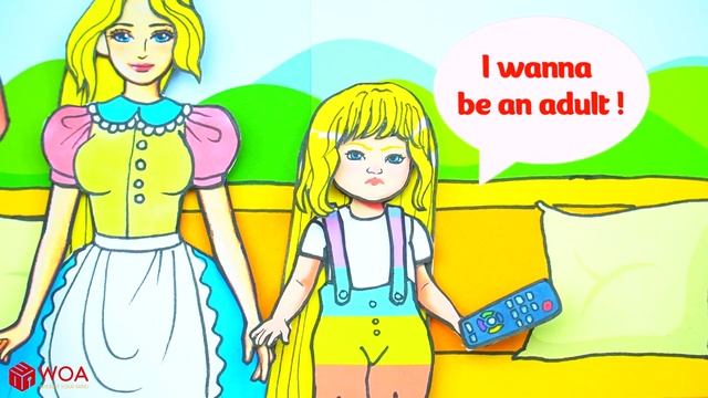 Бумажные Куклы Одеваются - Парень Нашел Костюм Девушки - Barbie Story & Crafts смотреть онлайн