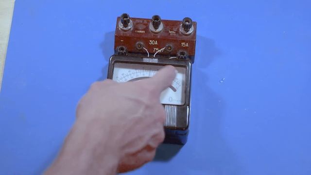 Измерения тока с помощью М45М0М3 и 75РИ смотреть онлайн