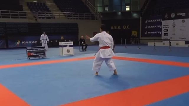 Kata Papuren ｜ WKF Karate1 SeriesA Athens 2023 Bronze Medal Match ｜ 鄭子文 Cheng Tsz Man Chris｜文武道館空手學