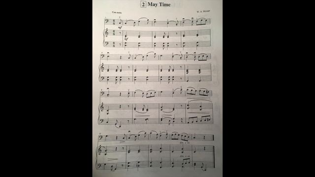 Mozart, May Time for cello and piano (accompaniment) смотреть онлайн