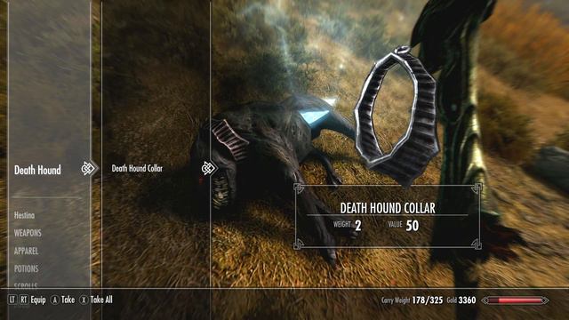 How to get Death Hound Collar - Skyrim смотреть онлайн