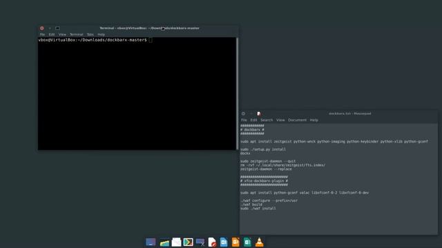 DockBarX XFCE смотреть онлайн