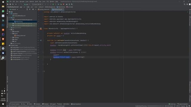 Databinding Complete Course for Beginners - 2022 - Kotlin - Android смотреть онлайн
