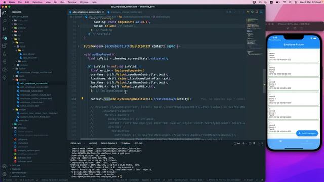 Flutter | SQLite | Drift | Provider : 28. More On Provider Read  - Watch - Select