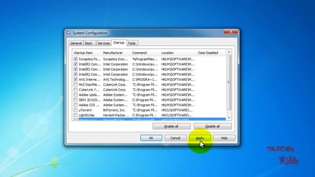How to speed up you're PC by Disabling Start up items as well as Windows Superfetch. смотреть онлайн